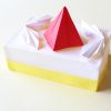 ケーキの折り方