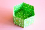 折り紙で六角形の箱の作り方